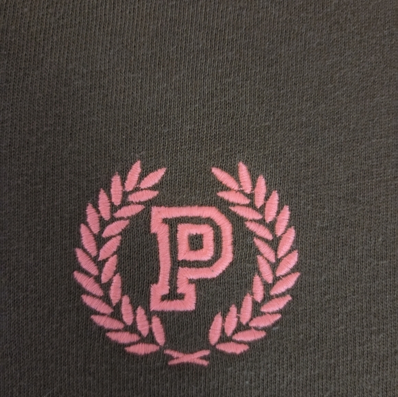 PINK Victoria's Secret XXL Embroidered Logo Pullover Sweatshirt - Picture 2 of 4